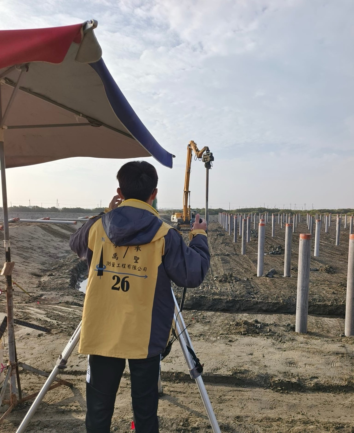 施工放樣、工程測量